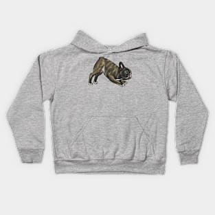 Downward bulldog Kids Hoodie